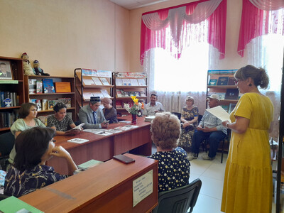 «Ҡәләм көсө» («Сила пера») в Ялчино