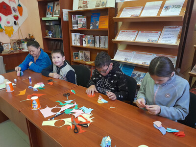 «Зимние каникулы с  библиотекой»